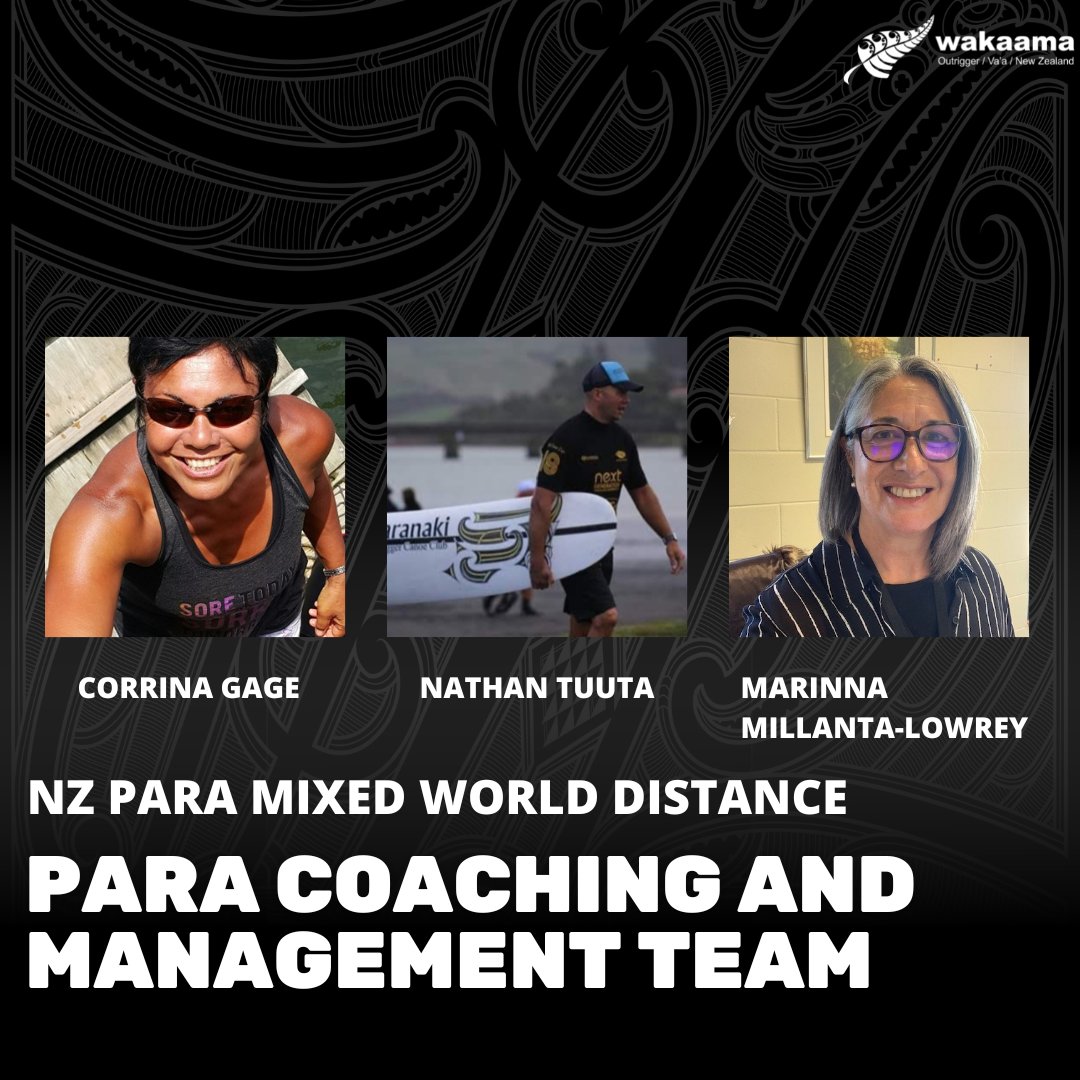 2023 IVF Va'a World Distance Samoa - Para Coaching Team